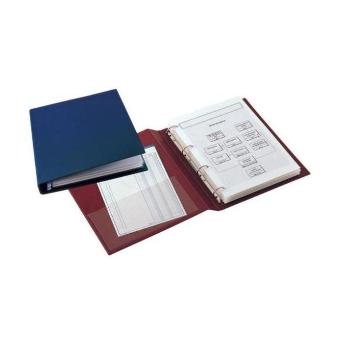 Raccoglitore SANREMO 2000 30 C 4D blu 22x30cm SEI ROTA main product photo