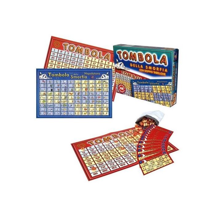 Tombola della smorfia con doppio tabellone main product photo