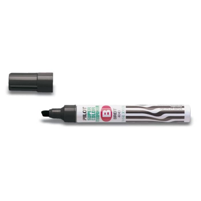 Marcatore punta a scalpello Pilot SCA broad 2-4,5 mm nero 002422 main product photo