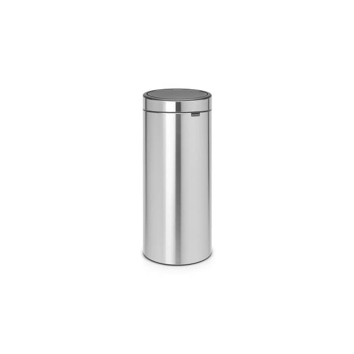 Pattumiera Brabantia Touch Bin New 29,5x32x72 cm 30 litri Inox Satinato - 115349 main product photo