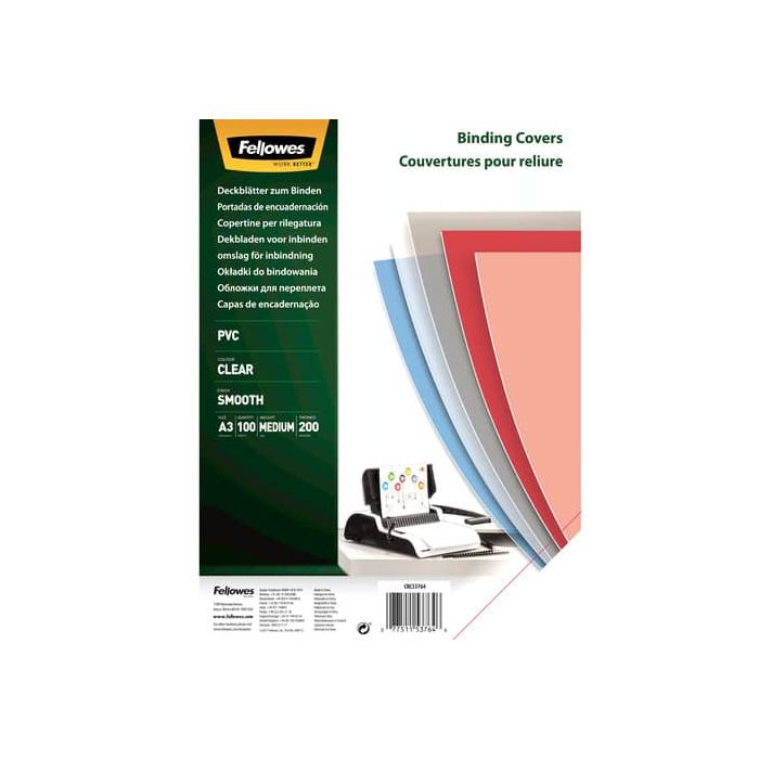 Copertine Clear A3 PVC 200my pz. 100 - 53764 main product photo