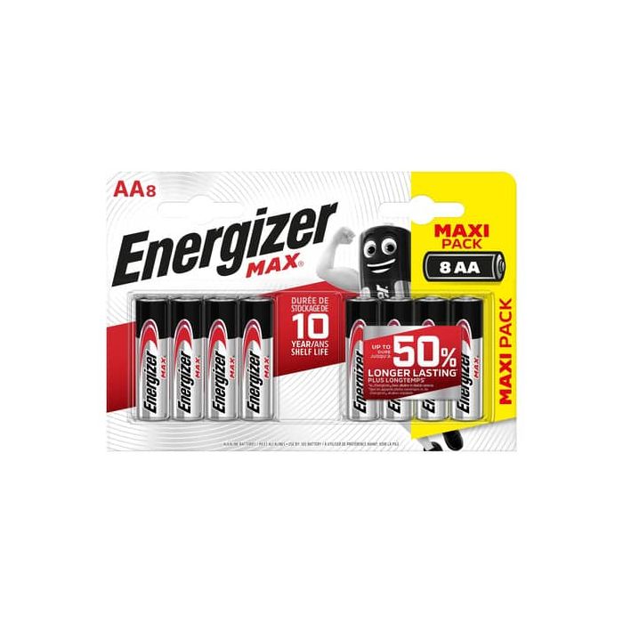 Batterie ENERGIZER Max AA conf. da 8 - E301531300 main product photo