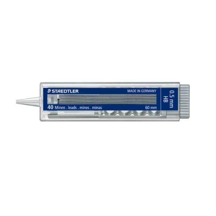 Mine sottili Staedtler Mars Micro Carbon 255 HB 0,5 mm astuccio da 40 pezzi - 255 05-HB main product photo