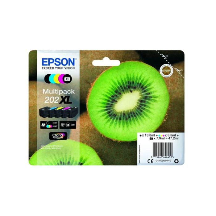 Cartuccia Epson C13T02G74010 Multipack nero+ciano+magenta+giallo C13T02G74010 main product photo
