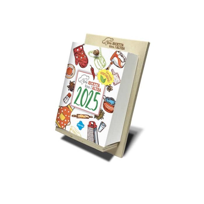Calendario letterario giornaliero 2025 da tavolo Biembi ''Una ricetta tira l'altra'' - BN9265604 main product photo