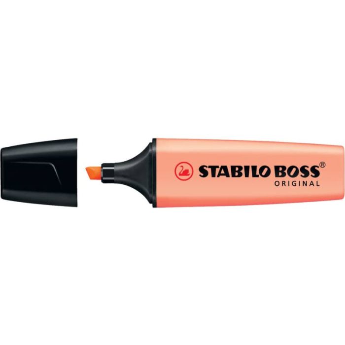 Evidenziatore Stabilo Boss Original Pastel 2-5 mm rosa pesca 70/126 main product photo