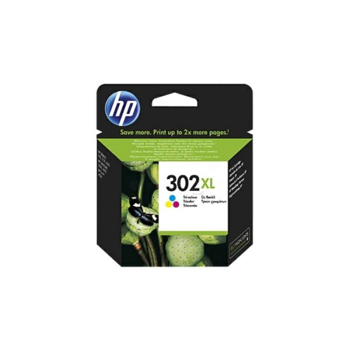 Cartuccia inkjet alta resa 302XL HP 3 colori F6U67AE main product photo