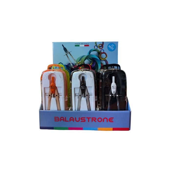 Display 12 balaustroni Eredi Crotti mod. 1000 - colori assortiti - 1000ESP main product photo