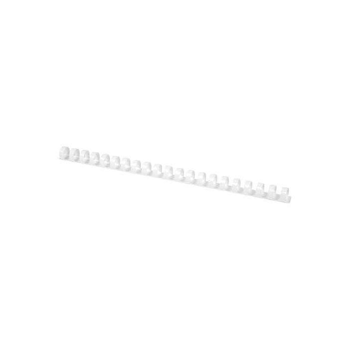 Spirali in PVC per rilegatura Q-Connect 16 mm - colore bianco - conf. 50 pezzi - KF24025 main product photo