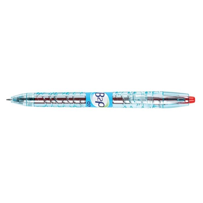 Penna roller gel a scatto Pilot B2P Begreen punta media 0,7 mm rosso 040182 main product photo