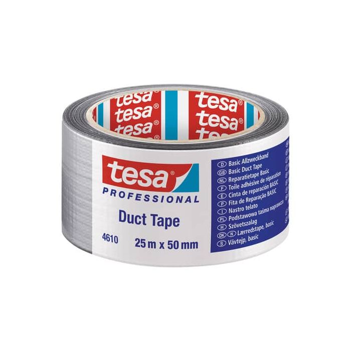 Nastri adesivi in tela tesa BASIC duct tape MU84 grigio 25 m x 50 mm 04610-00001-00 main product photo