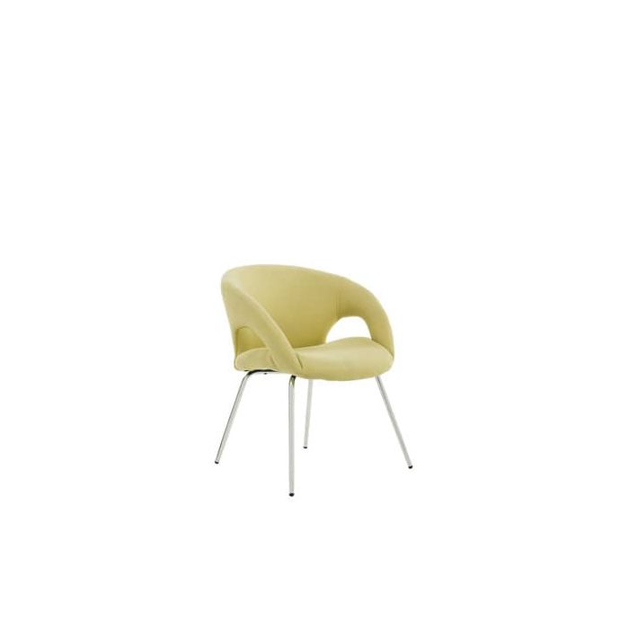 Poltrona attesa Serena Group Pensacola L.59xP.57,5xH.72 cm giallo W980GN main product photo