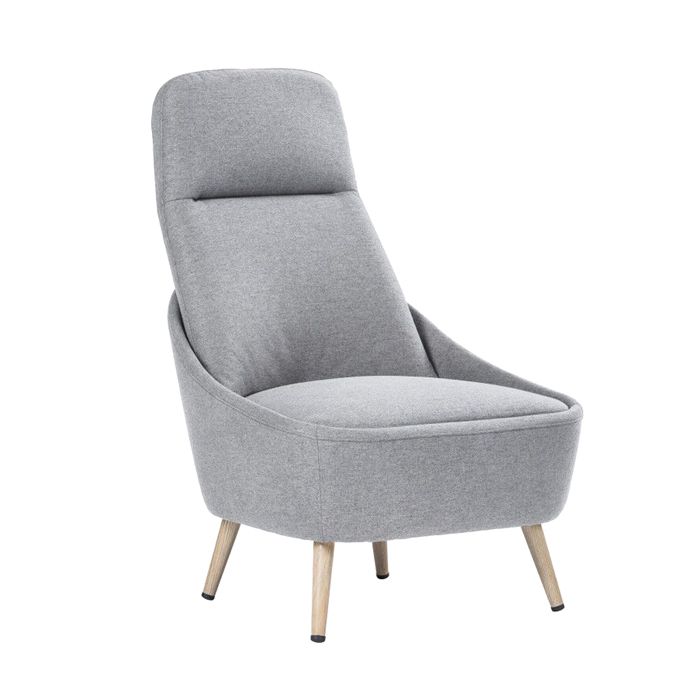 SERENA GROUP Poltrona Memphis grigio chiaro main product photo