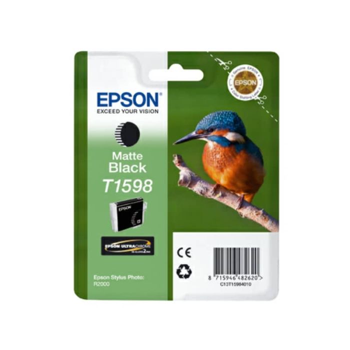 Cartuccia inkjet ink pigmentato blister RS T1598 Epson nero opaco C13T15984010 main product photo