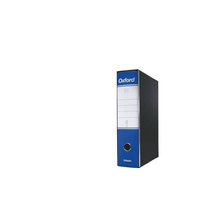 Registratore con custodia Esselte G85 Oxford protocollo 29,5x35 cm - dorso 8 cm blu - 390785050 main product photo