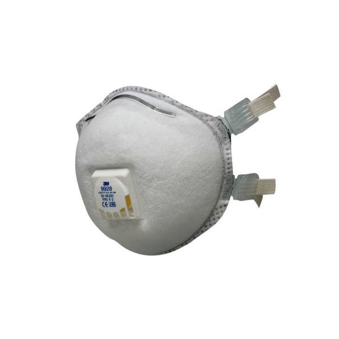 Respiratore monouso per saldatura 3M FFP2 con valvola Conf. 10 pezzi - 9928 main product photo