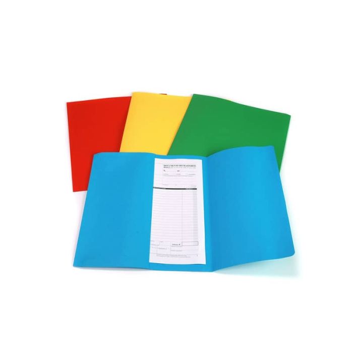 Cartellina in pura cellulosa Fraschini Canguro 200 g - 24x33 cm - conf. da 25 - verde 2017-V main product photo