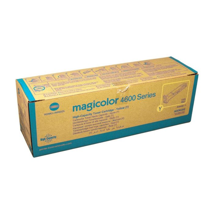 KONICA-MINOLTA TONER GIALLO MAGICOLOR 4600 4650 ALTA CAPACITA' main product photo