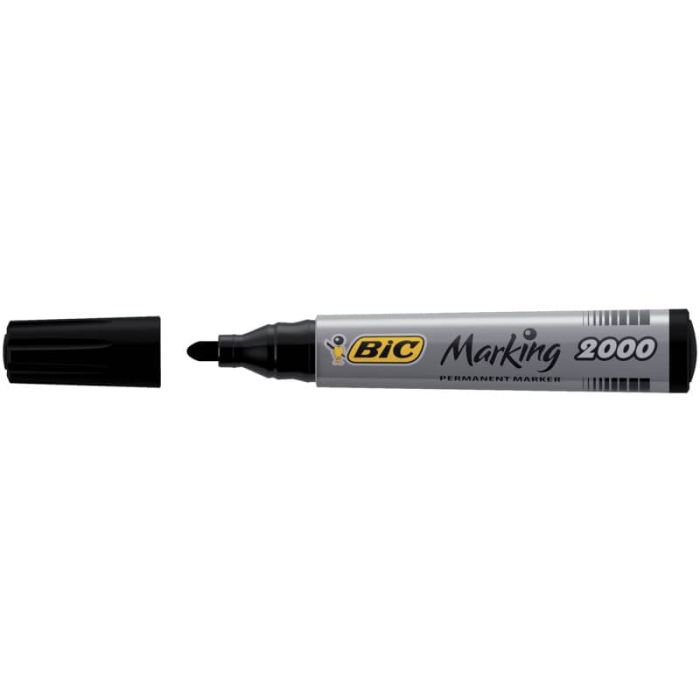 Marcatore permanente BIC Marking 2000 punta conica 4,95 mm nero 8209153 main product photo