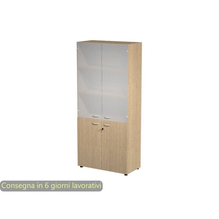 Armadio componibile Artexport 2898 ante basse + ante medie in vetro Rovere AR-ST+AR-AB+AR-AVM-C main product photo