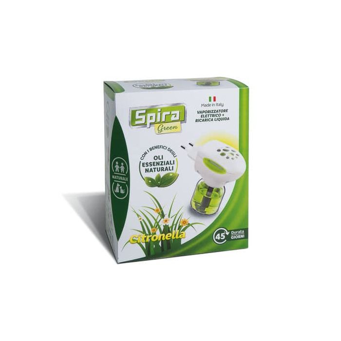 Kit vaporizzatore 2 in 1 Spira Green con ricarica liquida doppio uso 64705 main product photo