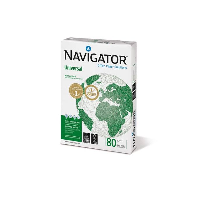 Carta per fotocopie A3 Navigator Universal 80 g/m² Risma da 500 fogli NUN0800624 main product photo