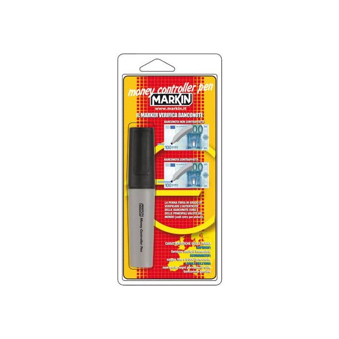 Penna verifica banconote MARKIN fusto quadrato DBT158 main product photo