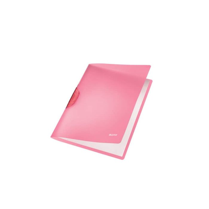 Cartelline di archiviazione con clip max 30 fogli Leitz COLOR CLIP Rainbow in PPL A4 rosso - 41760125 main product photo