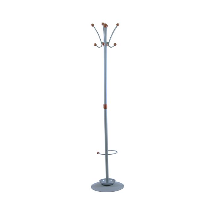 UNISIT APPENDIABITI DALLAS 180CM A 8 POSTI C/PORTAOMBRELLI GRIGIO main product photo
