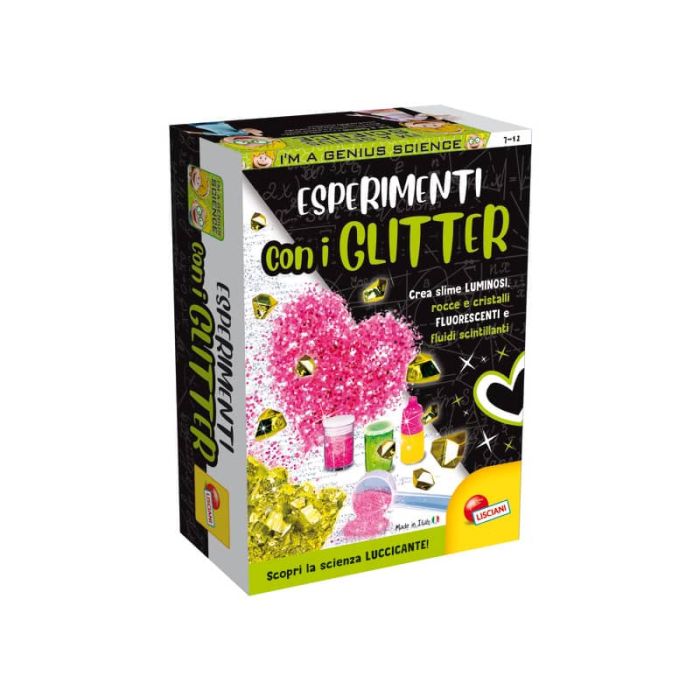 Gioco in scatola Lisciani I'm a Genius Esperimenti con i Glitter - 100194 main product photo