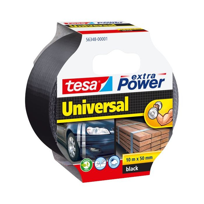 NASTRO ADESIVO 10mtx50mm NERO tesa Extra Power Universal main product photo