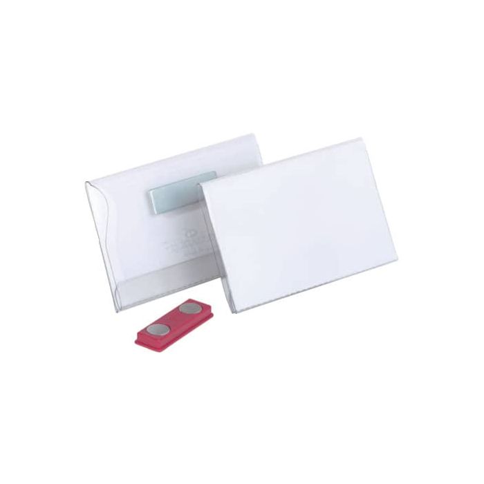 Portanomi DURABLE con magnete trasparente inserto 54x90mm conf. 25 - 811719 main product photo