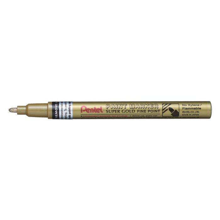 Marcatore a vernice Pentel Paint Marker MSP10 2.9 mm oro MSP10-X main product photo
