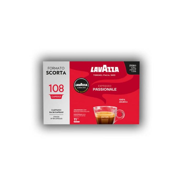 Caffè in capsule monodose A Modo Mio Passionale conf. da 108 pz - 8236 main product photo
