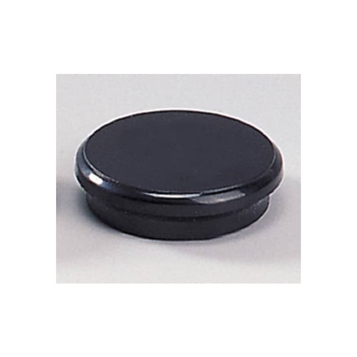 Magneti Dahle rotondi Ø 24 mm nero altezza 7 mm - forza 3 N - conf. 10 pezzi - R955249x10 main product photo