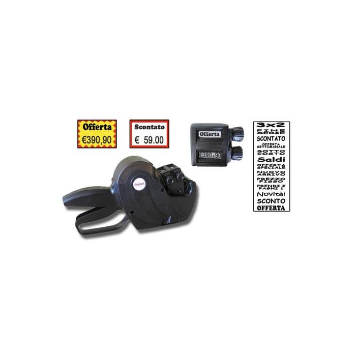 Prezzatrice Printex nero Cinghiettino + 7 Numerica nero PZ2619tone b01 main product photo