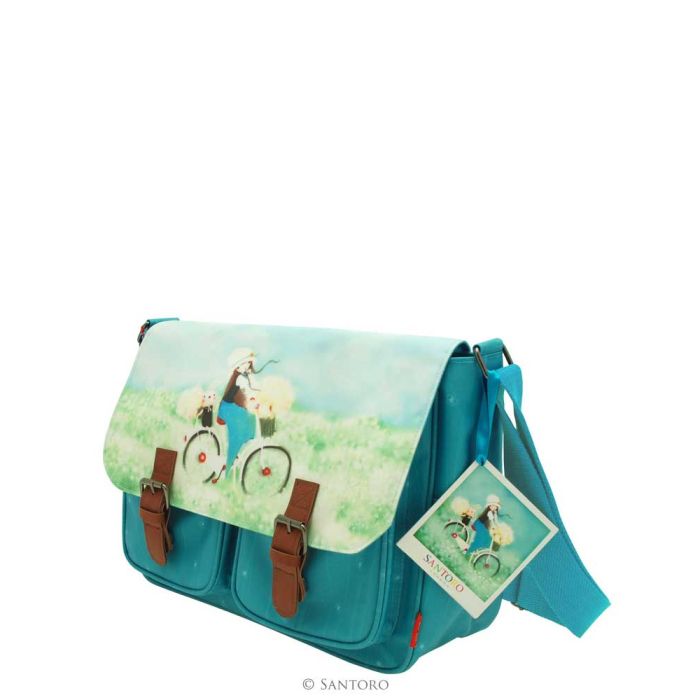 Cartella Kori Kumi Summertime. cm 35x30x11. Santoro main product photo
