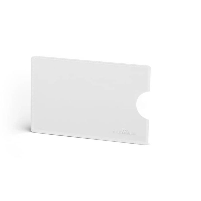 Tasca porta carte di credito DURABLE RFID SECURE CONFEZIONE RETAIL trasparente 54x86mm conf. 3 - 890319 main product photo