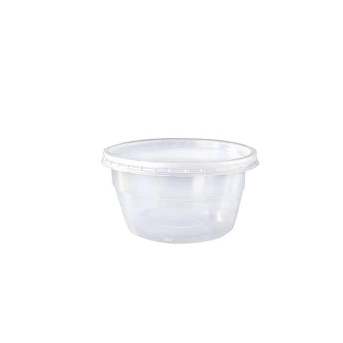 Contenitore trasparente in polipropilene conf. 50 pz Dopla Professional 750 ml 28087 main product photo
