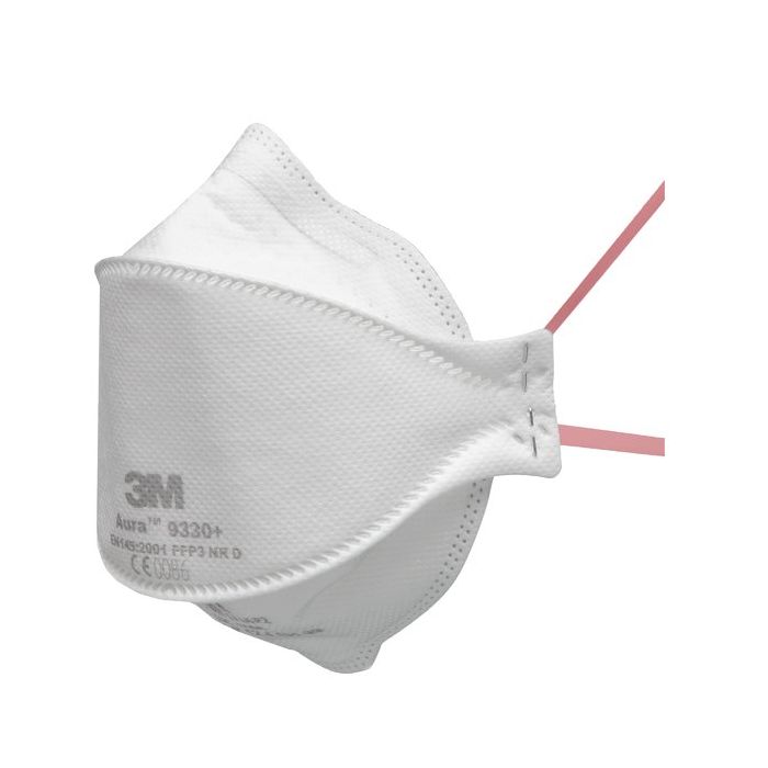 Respiratore monouso 3M Aura™ FFP3 n/a Conf. 20 pezzi - 9330 main product photo
