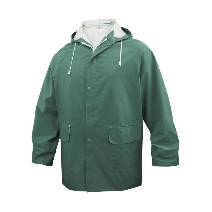 DELTAPLUS COMPLETO IMPERMEABILE EN304 Tg. M verde (giacca+pantalone) main product photo
