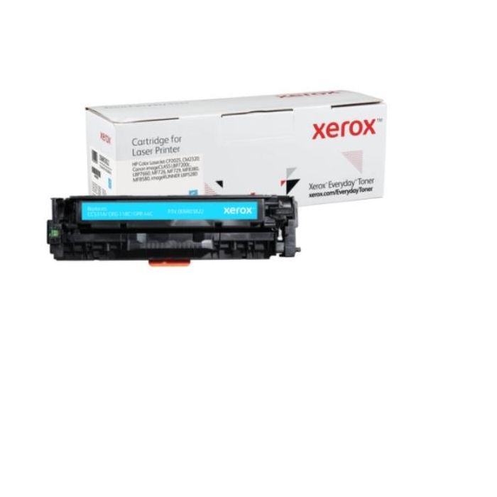 Toner Everyday Xerox Cyan compatibile con HP 304A (CC531A), capacita' standard main product photo