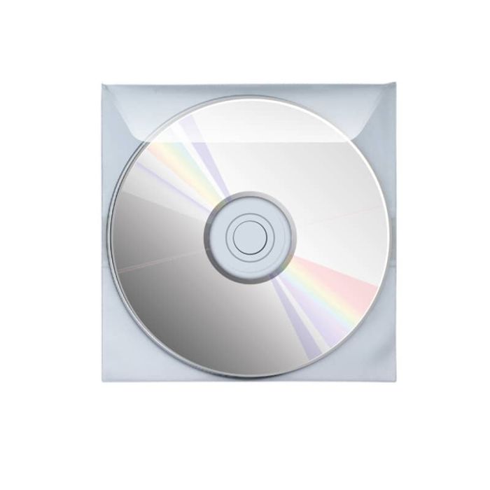 Buste porta CD/DVD FAVORIT trasparente conf. 25 pezzi - 100460134 main product photo