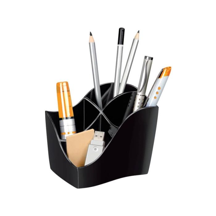 Organizer Ellypse CEP in polistirolo con 4 scomparti nero 1003400161 main product photo