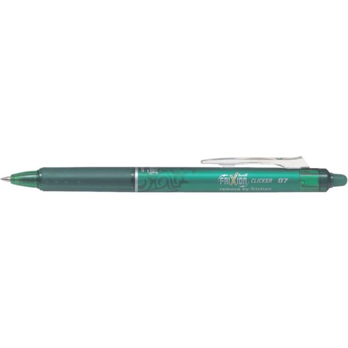 Penna a sfera cancellabile Pilot Frixion Clicker 0,7 mm verde 006793 main product photo
