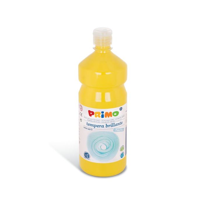 Tempera brillante in bottiglia in PET Primo Primi Passi 1000 ml giallo 204BR1000201 main product photo