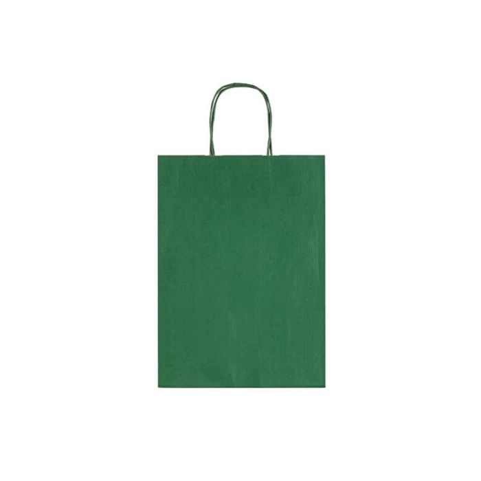 Sacchetti da regalo Rex-Sadoch Allegra tinta unita Dark 22x10x27 cm verde conf. da 25 - SDF22-560 main product photo