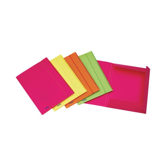 Cartelle a 3 lembi con elastico Neon Favorit assortito 400066846 (cfz 20 colori assortiti) main product photo