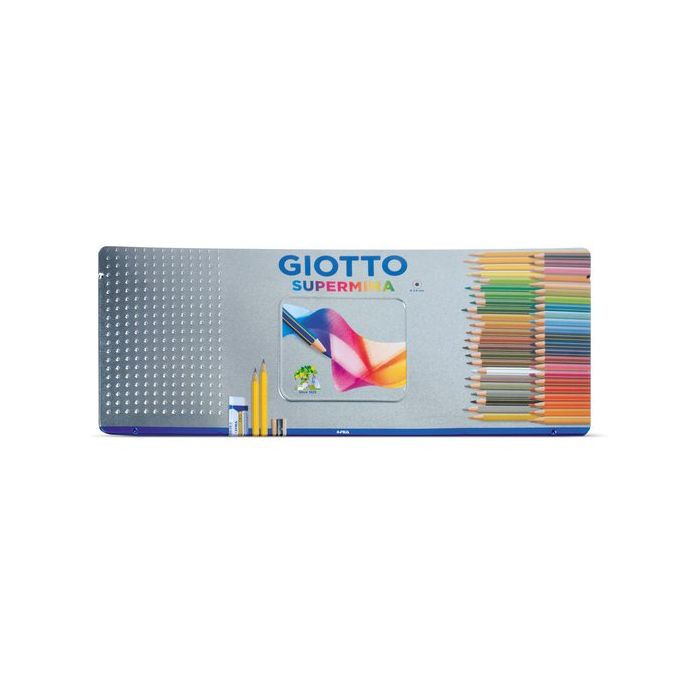 ASTUCCIO METALLO 50 PASTELLI SUPERMINA GIOTTO main product photo