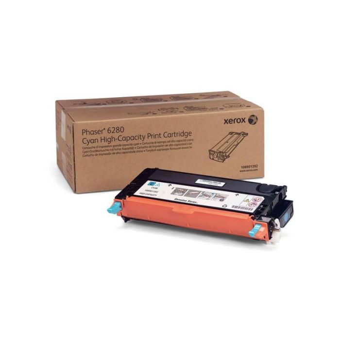 Toner alta capacità Xerox ciano 106R01392 main product photo